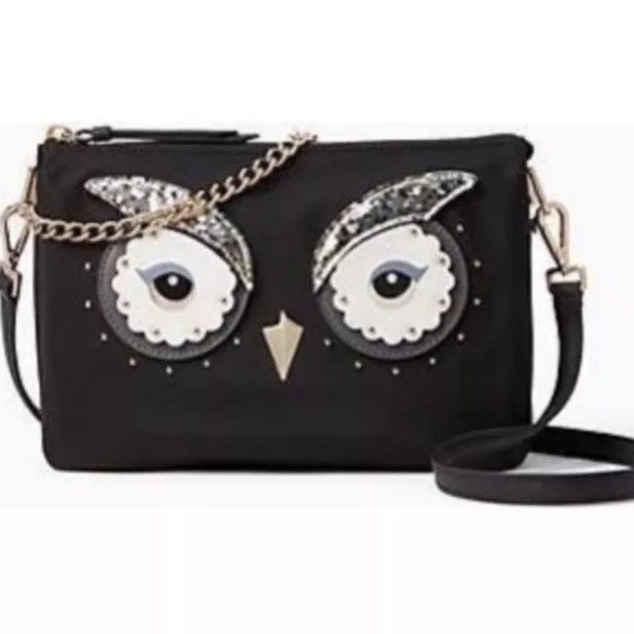 ⛔️SOLD/Authentic Kate Spade Nylon/leather Crosby - Picture 4 of 7